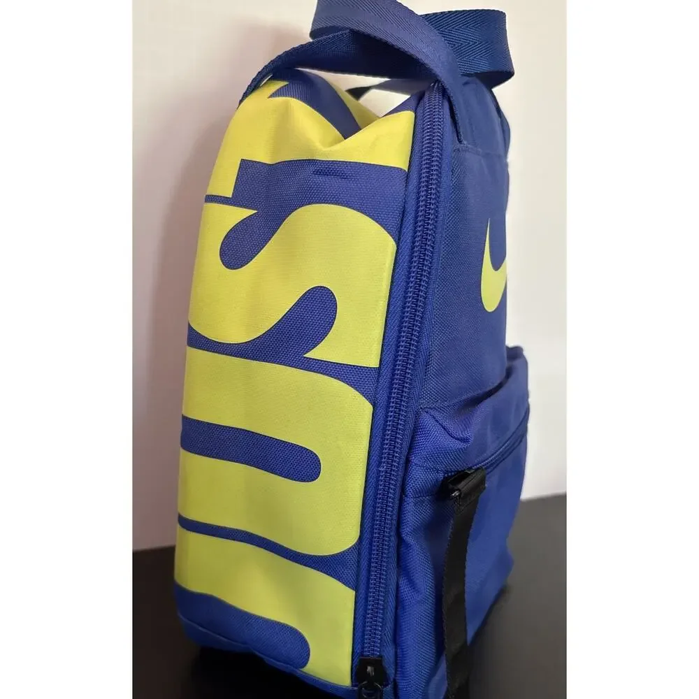 Nike, Just Do It Lunch Bag, Kids Youth, Insulated, Blue